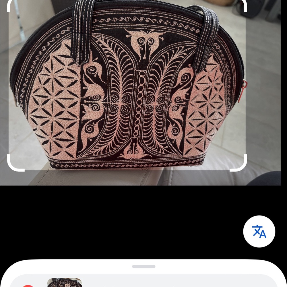 Chic Black and Cream Women's Tote Bag